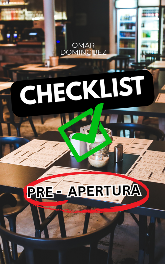 Checklist Pre-Apertura de Restaurante (PDF)