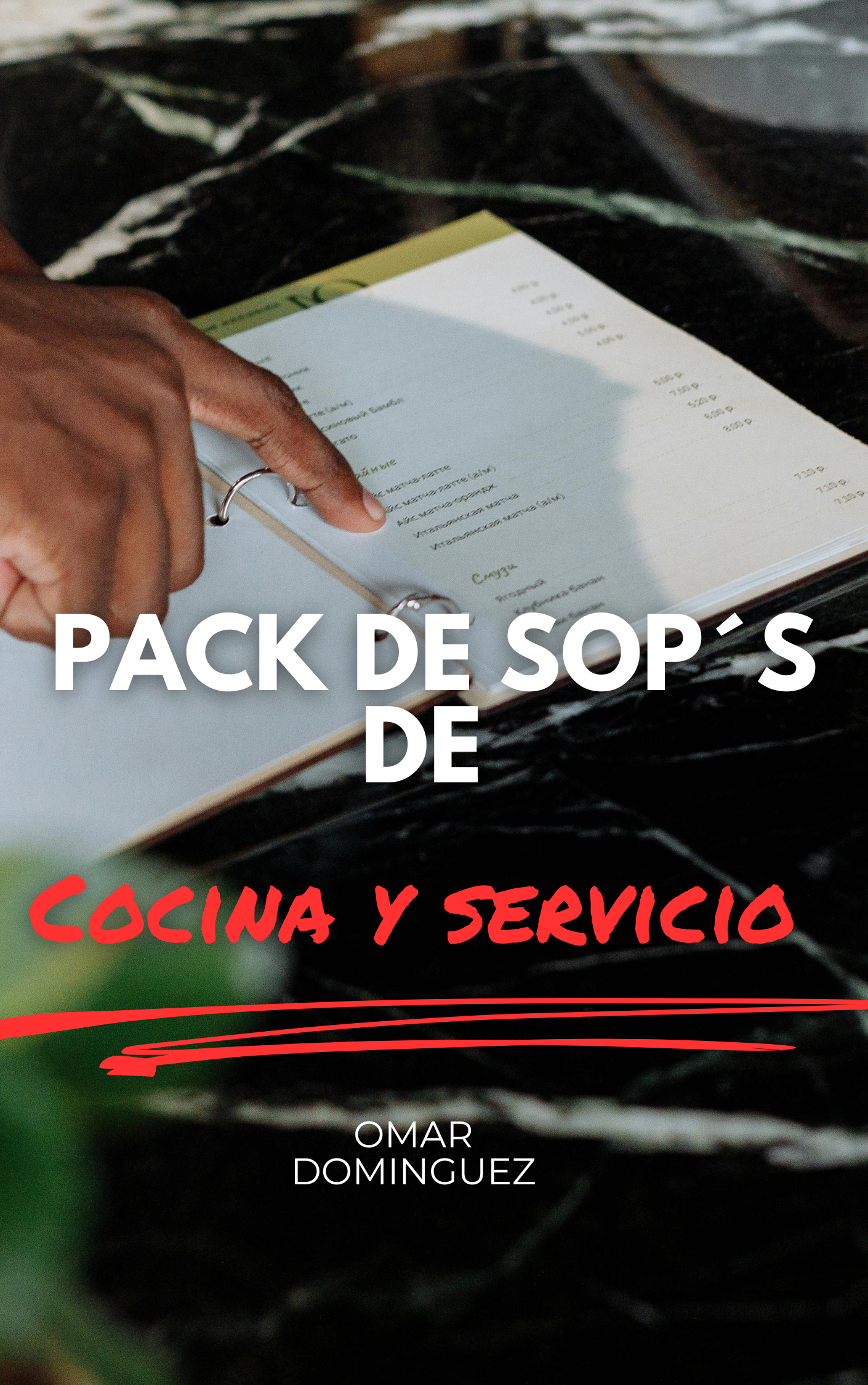 Pack de SOPs para Cocina y Servicio (PDF)